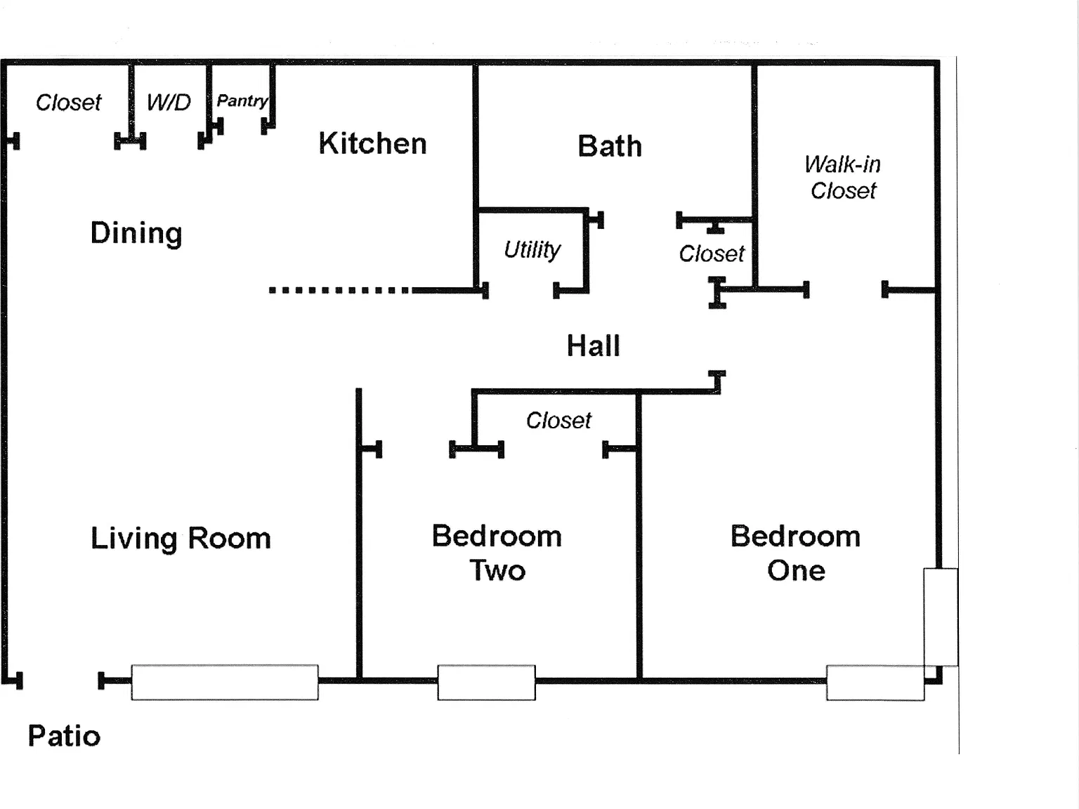 2 bed, 853 sqft, $850 — Photo 2