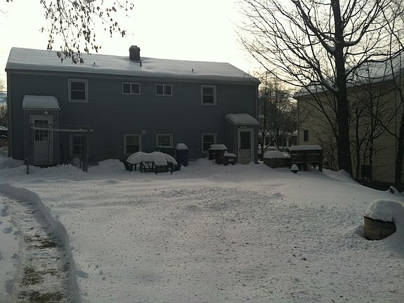 From the back yard.