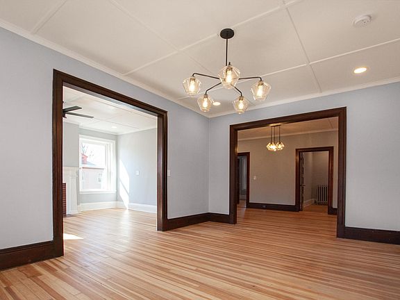 From Dining room to bedroom/ living room left