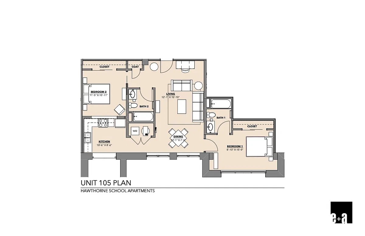 Floor plan 105