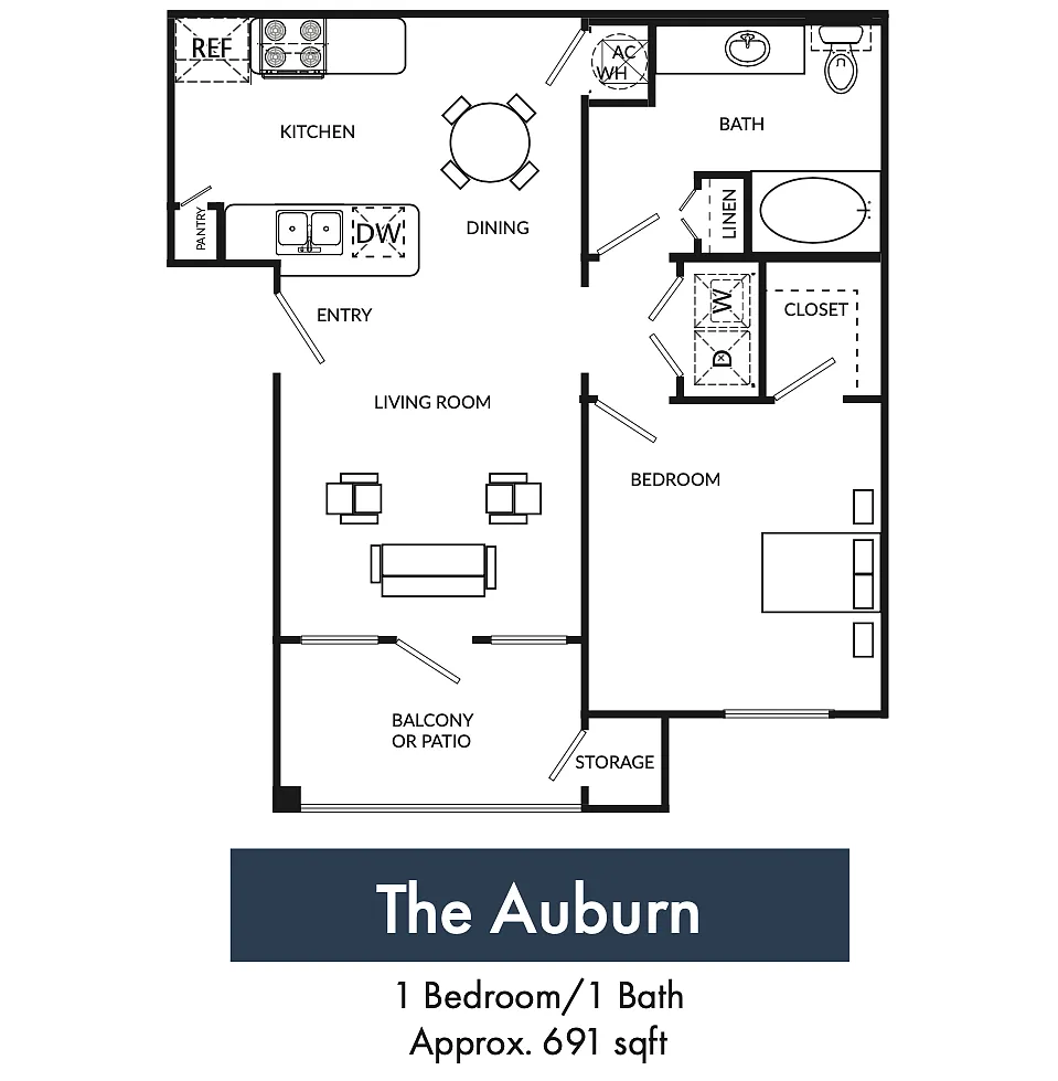 Floor plan The Auburn