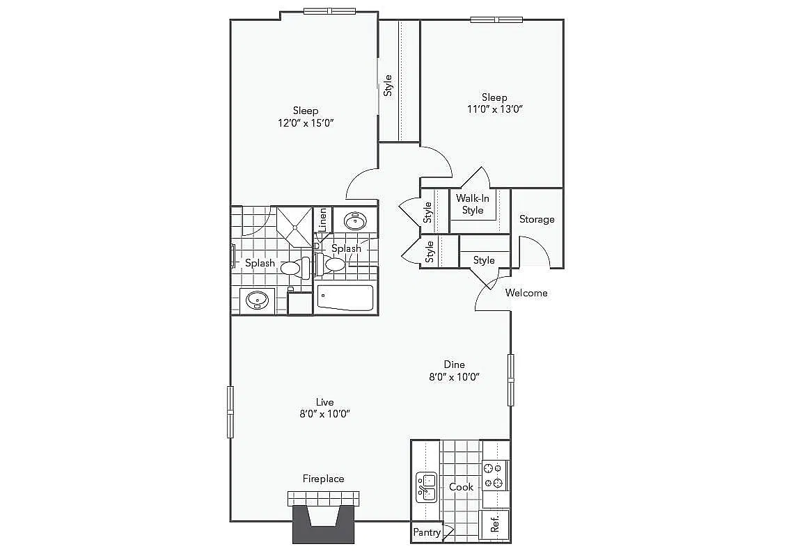 Floor plan B5