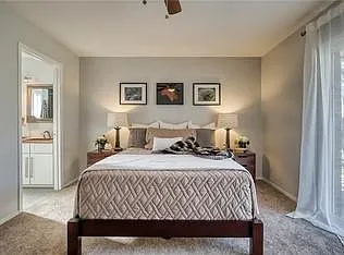 Largest bedroom with private bath and walk in closet