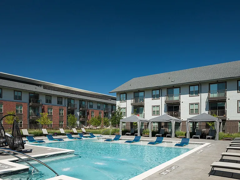 Resort-style Pool with Cabanas