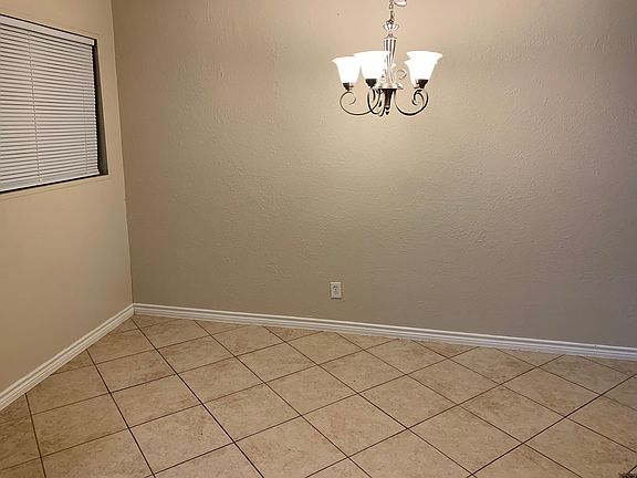 Open kitchen/dining.