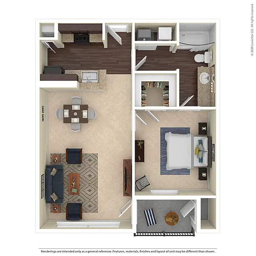 Floor plan A3 Renovated