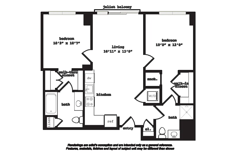 Floor plan B3
