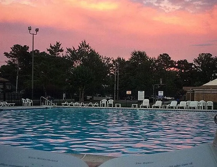 1 of 3 community pools for Ocean Lakes residents