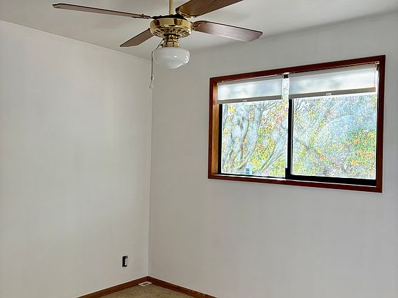 South-facing bedroom with beams of natural light!