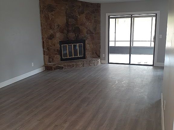 great room with fireplace 