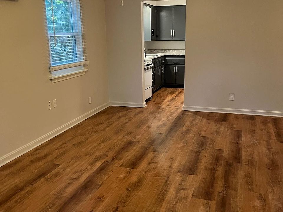 Looking at living room from front door.