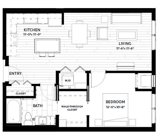Floor plan Flats | Olive 8