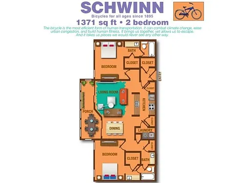 Floor plan Schwinn