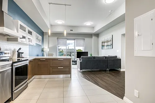Floor plan 1 Bedroom - Furnished