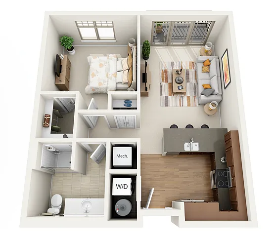 Floor plan 1A