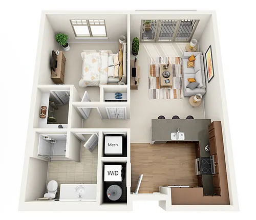 Floor plan 1A