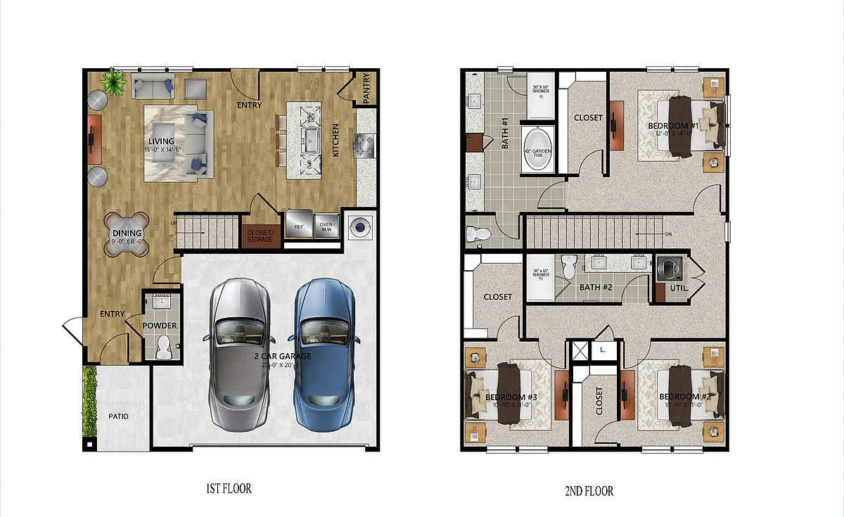 Floor plan Post Oak