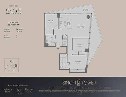 Floor plan 2105