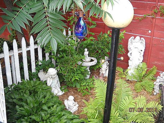 Garden area