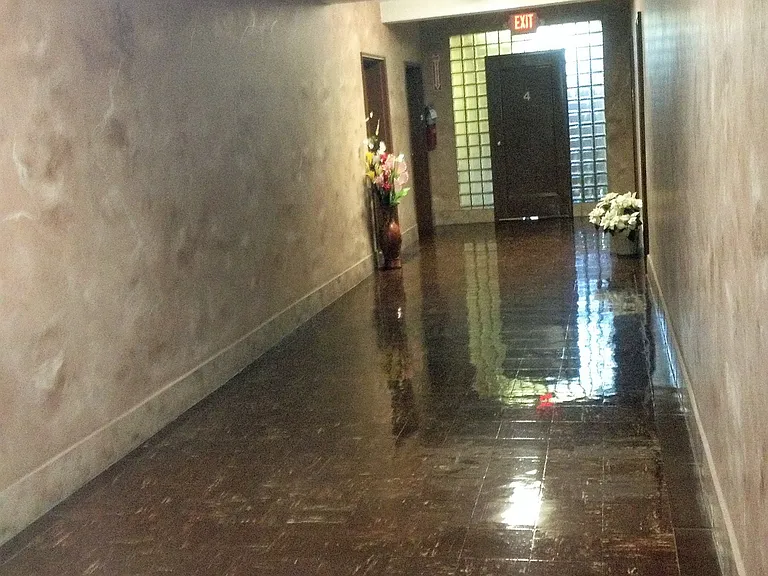 retro hallways