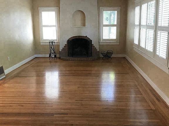 Living Room looks out toward McKinley Park