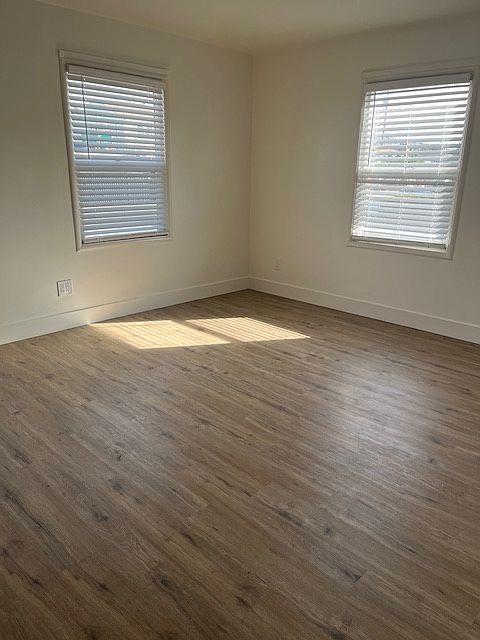 Bright living space with new blinds
