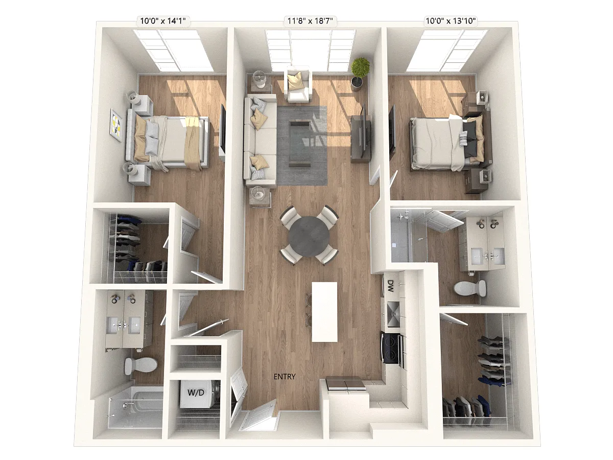 Floor plan BM02a-FP2
