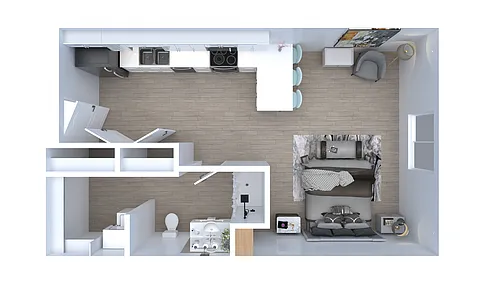 Floor plan Studio C