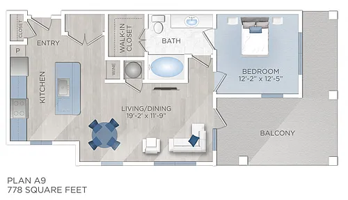Floor plan A9