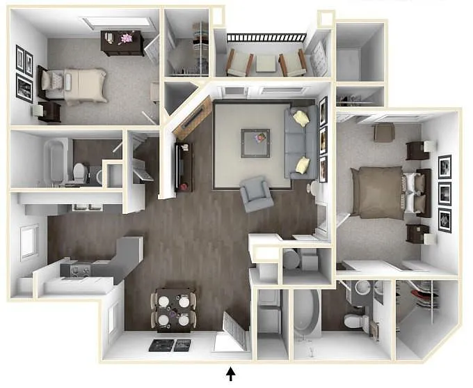 Floor plan Tuscany