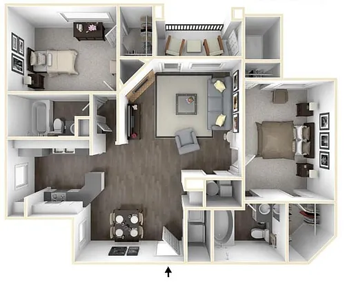 Floor plan Tuscany