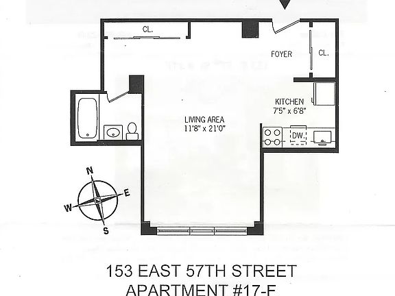 2nd image of 153 E 57th St APT 17F