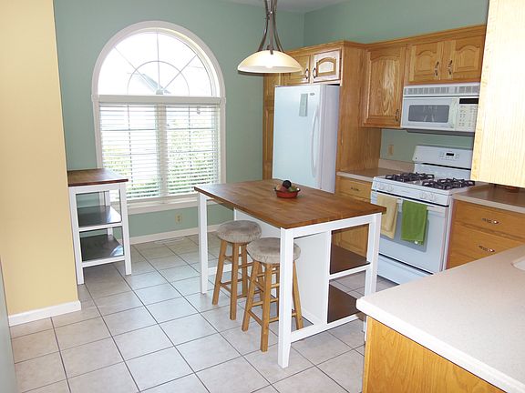 Open and airy kitchen