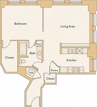 Floor plan 1V