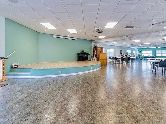 Entertainment hall & stage