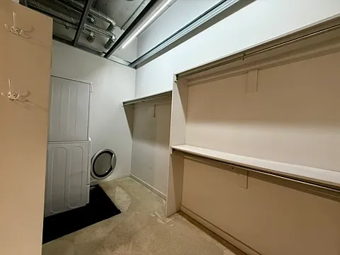 Walk in closet for all your belongings