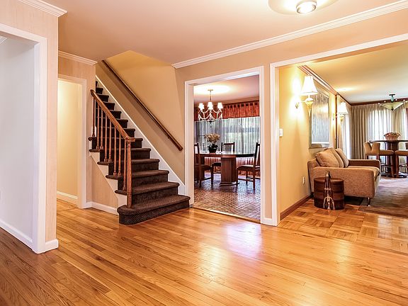 Enter the home through the gracious entry foyer.
