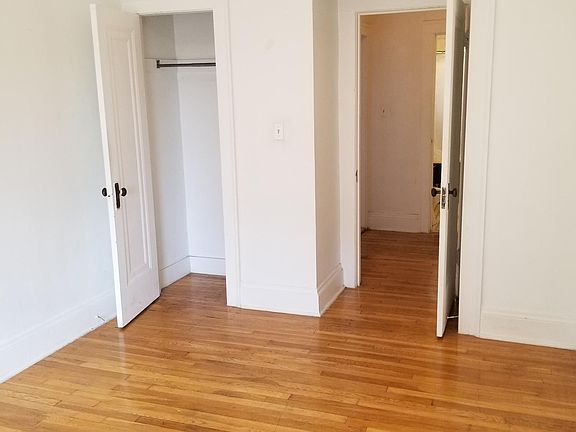 Bedroom view toward entry