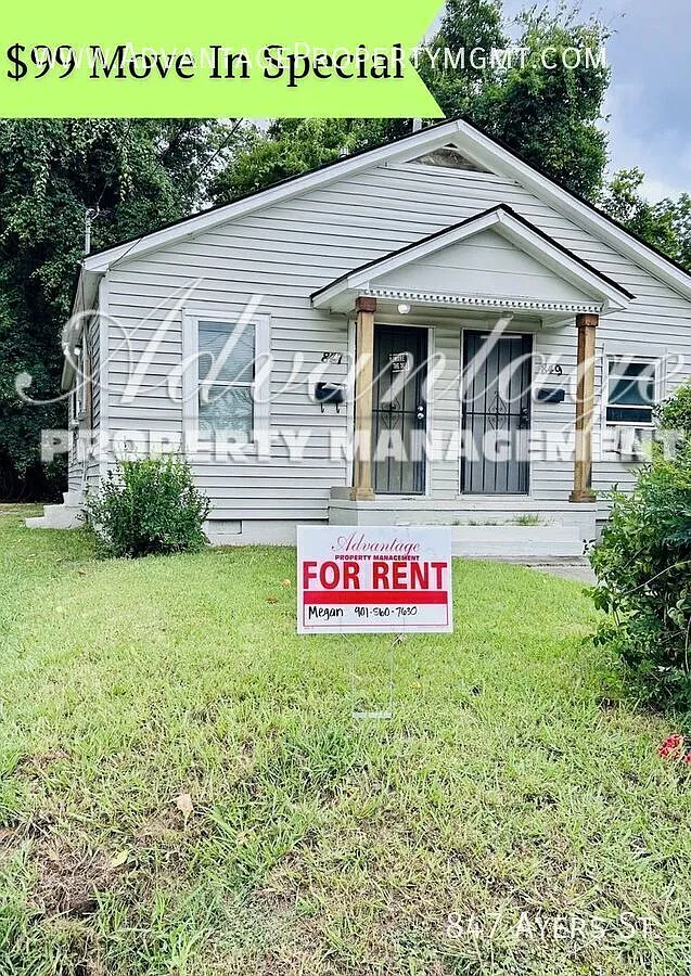 Charming Duplex in N. Memphis - $99 Move In Special — Photo 1