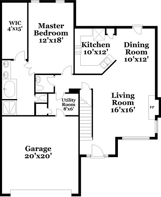 4 bed, 3.5 bath, 2198 sqft, $2,200 — Photo 2