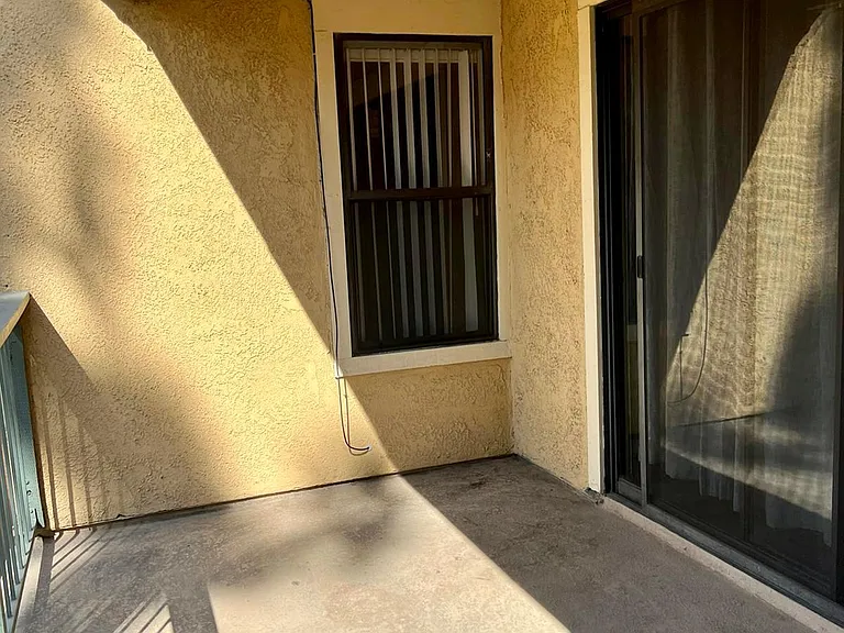 Large balcony