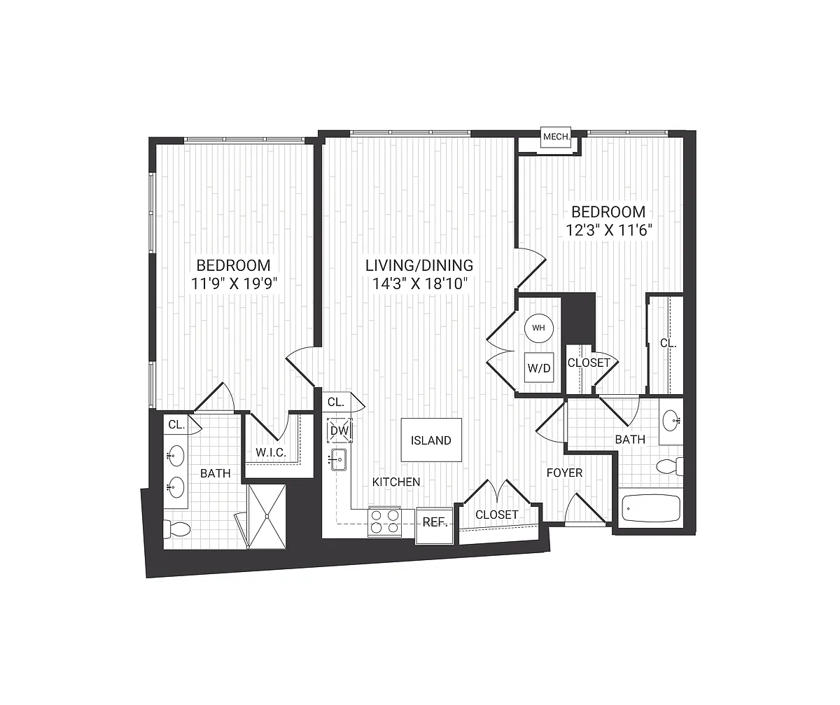 Floor plan B4