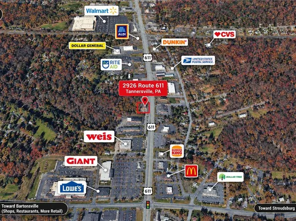 2926 Route 611, Tannersville, PA 18372