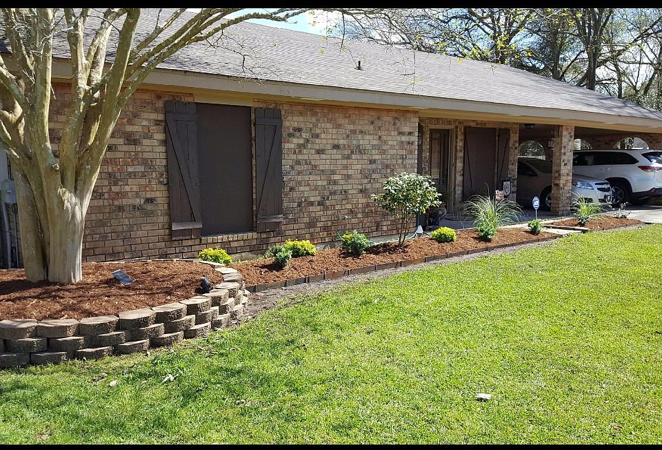 New landscaping 