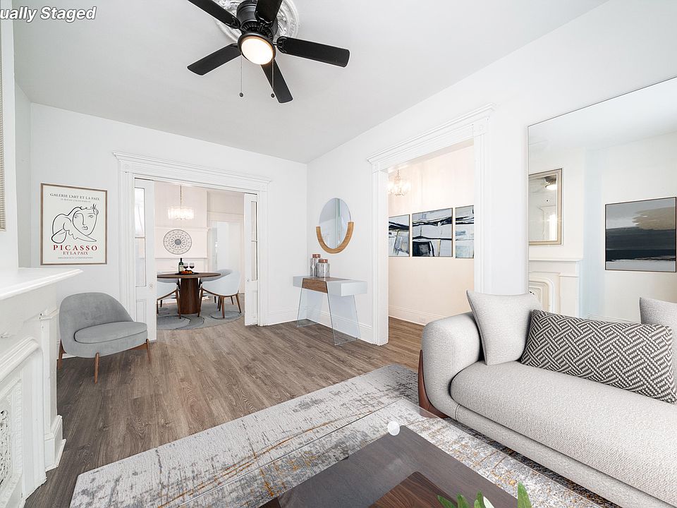 living room - virtually staged