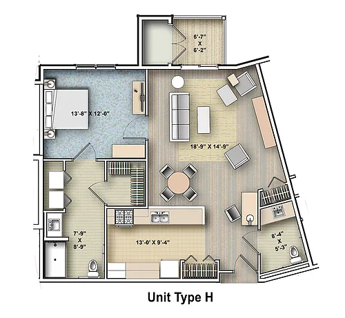 Floor plan Duke