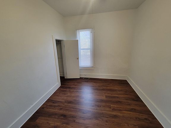 2nd bedroom with closet on left