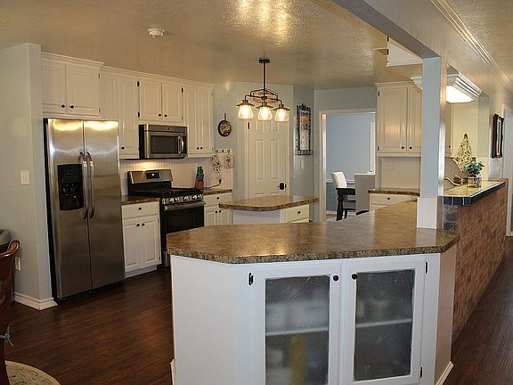 Large open kitchen