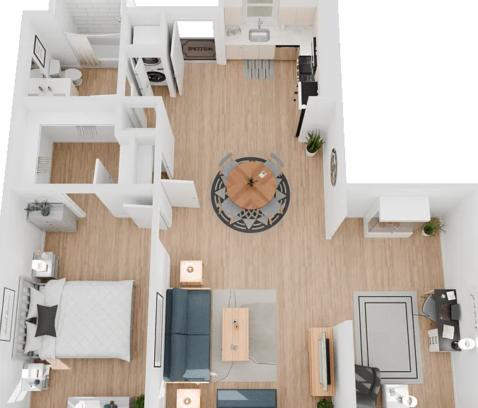 Plan 5 Floorplan Diagram