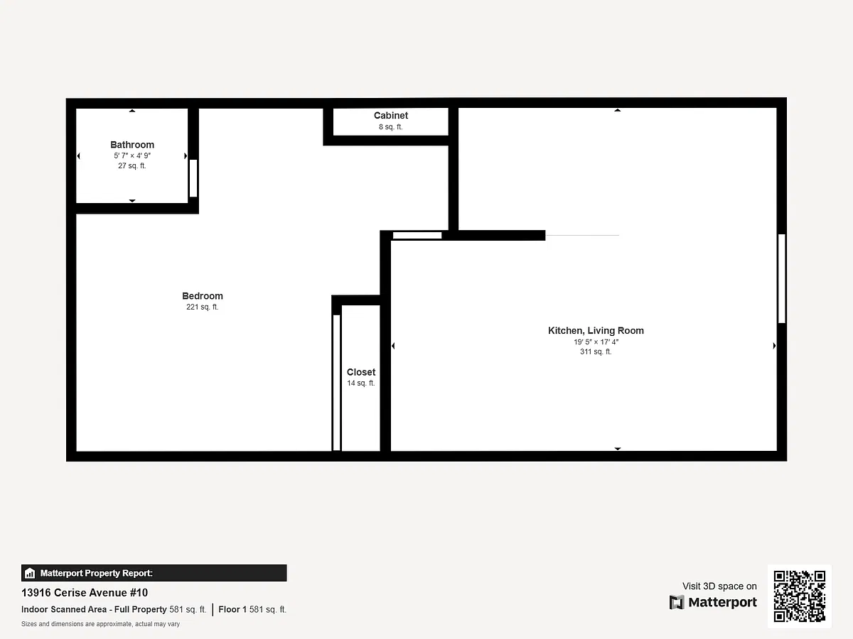 Floor plan 7190-1X1